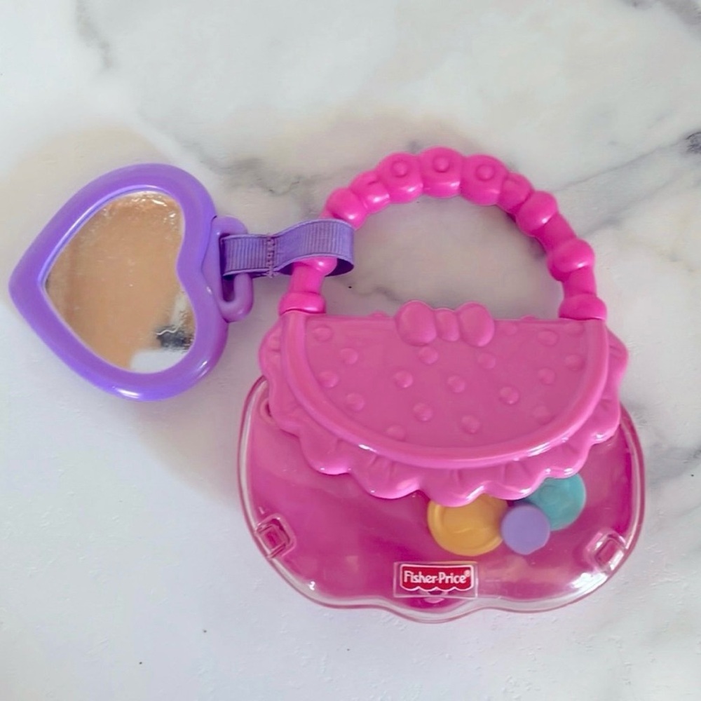 Fisher Price Purse Rattle - Picture 1 of 3